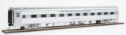 Walthers 920-16400 85' Pullman-Standard Indian Series 11 Double-Bedroom Sleeper - Lighted - Santa Fe (Real Metal Finish With Decals)
