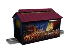 Lionel 2329030 O THE POLAR EXPRESS Illuminated Covered Bridge