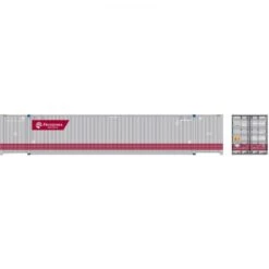 Atlas #20006668 53' JINDO CONTAINER FERROMEX SET #2 232603 232618 232624 (GRAY/RED)