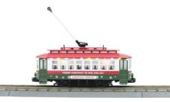 MTH 30-5214 O Bump-n-Go Trolley - Christmas