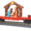 MTH 30-76868 O Flat Car W/Lighted Nativity Scene - Christmas (Red) Car No. 2023 2 MTH 30-76868 O Flat Car W/Lighted Nativity Scene - Christmas (Red) Car No. 2023 -Athearn Store 30 76868