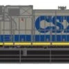 Athearn G31650 HO AC4400CW Locomotive W/DCC/Sound - CSX #1