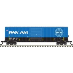 Atlas #50005981 PAN AM 32018 TrainMan ACF 50'6" BOX CAR