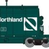 Rapido 543006A N Short Barrel Ore Hopper: ONR Progressive Green - Single Car #1