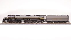 Broadway Limited 7239 UP Big Boy #4024, Two-Tone Gray W/ Yellow, Wilson Aftercooler, 25-C-400 Coal Tender, Paragon4 Sound/DC/DCC, Smoke, N (Fantasy Paint Scheme) -Athearn Store 7239 2