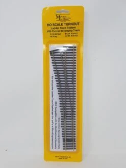 Micro Engineering 14-812 HO Code 70 #5b Curved Diverging Track LH