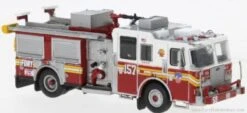PCX87 PCX870227 HO FDNY 2012 Seagrave Marauder II Engine 157 (Port Richmond) Fire Truck