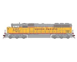 Athearn Genesis 2.0 G75632 HO Scale SD60M Tri-Clops Union Pacific "Faded" UP 2257 DCC Sound