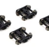 Athearn Genesis G4595 HO Scale 100-Ton Roller Bearing Trucks, .110" Tread (2-Pair) -Athearn Store athearn genesis 4595 ho scale 100 ton roller bearing trucks 110 tread 2 pair