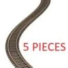 Atlas 500 (5 Pieces) Of HO Code 83 Super-Flex Track (5 Pieces) (Brown Ties) -Athearn Store atl 500 5 pieces
