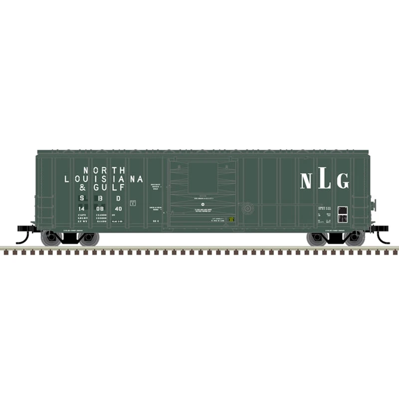 Atlas Master 20007004 HO Scale 50' Berwick Boxcar Seaboard "Ex-NLG" SBD 140884 3 Atlas Master 20007004 HO Scale 50' Berwick Boxcar Seaboard "Ex-NLG" SBD 140884