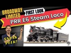 Broadway Limited 6706 PRR E6 4-4-2, #393, Post-war, Paragon4 Sound/DC/DCC, Smoke, HO