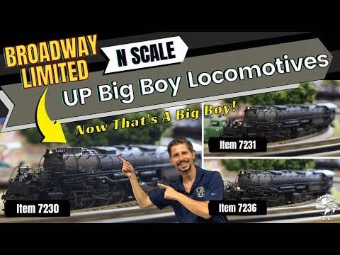 Broadway Limited 7234 UP Big Boy #4022, 1944, Wilson Aftercooler, 25-C-400 Coal Tender, Paragon4 Sound/DC/DCC, Smoke, N 5 Broadway Limited 7234 UP Big Boy #4022, 1944, Wilson Aftercooler, 25-C-400 Coal Tender, Paragon4 Sound/DC/DCC, Smoke, N - Image 3