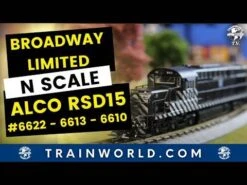 Broadway Limited 6618 N Alco RSD-15, LS&I #2402, Red, Yellow & White, Paragon4 Sound/DC/DCC 7 Broadway Limited 6618 N Alco RSD-15, LS&I #2402, Red, Yellow & White, Paragon4 Sound/DC/DCC -Athearn Store hqdefault 34 10