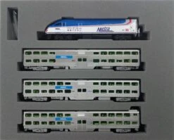 Kato 106-8701DCC N Scale Metra MP36 And 3 Car Train Set With DCC (NO Track Or Power) -Athearn Store kato 106 8701dcc n scale metra mp36 and 3 car trauin set with dcc no track or power 3