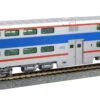 Kato 35-6027 HO Scale Pullman Bi-Level 4 Window Cab Coach Chicago Metra 8730 1 Kato 35-6027 HO Scale Pullman Bi-Level 4 Window Cab Coach Chicago Metra 8730 -Athearn Store kato 35 6027 ho scale pullman bi level 4 window cab coach chicago metra 8750
