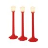 Lionel 6-37151 O Gauge Classic Street Lamps Christmas Red (3-Pack) -Athearn Store lionel 6 37151 o gauge classic street lamps christmass red 3 pack