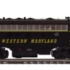 MTH Premier 20-21804-4 O Scale EMD F7A Diesel Western Maryland WM 57 (Non-Powered) -Athearn Store mth 20 21804 4 o scale premier emd f7a diesel western maryland wm 57 non powered