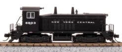 Broadway Limited 7496 N EMD NW2, NYC 8803, Black W/ White, Paragon4 Sound/DC/DCC