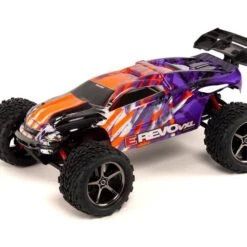 Traxxas E-Revo VXL 1/16 4WD Brushless RTR Truck (Purple) W/TQi 2.4GHz Radio, TSM, Battery & DC Charger #71076-3-PRPL