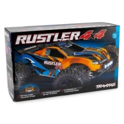 Traxxas Rustler 4X4 1/10 RTR Stadium Truck W/LED Light Set (Pink) W/XL-5 ESC, TQ 2.4GHz Radio, Battery & DC Charger #67064-61-PINK -Athearn Store traxxas traxxas rustler 4x4 1 10 rtr stadium truck 6