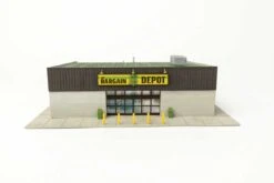 Walthers Cornerstone 933-4113 HO Scale The Bargain Depot Kit -Athearn Store walthers cornerstone 933 4113 ho scale the bargin depot kit 4