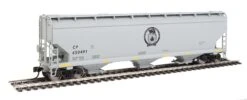Walthers Mainline 910-7640 HO Scale 60' NSC 5150 3 Bay Covered Hopper Canadian Pacific CP 650491