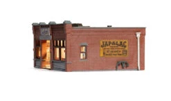 Woodland Scenics Woodland BR4959 N Scale Built Up Structure Smith Brothers TV & Appliance Store -Athearn Store woodland br54959 n scale built up structure smith brothers tv appliance store 4