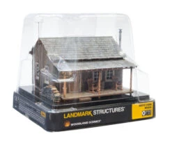 Woodland Scenics BR5869 O Scale Built Up Structure Rustic Cabin -Athearn Store woodland scenics br5869 o scale built up structure rustic cabin b